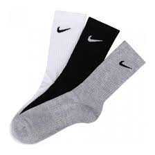 Nike longs socks white(5pairs)