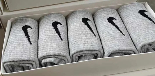 Nike longs socks grey (5pairs)